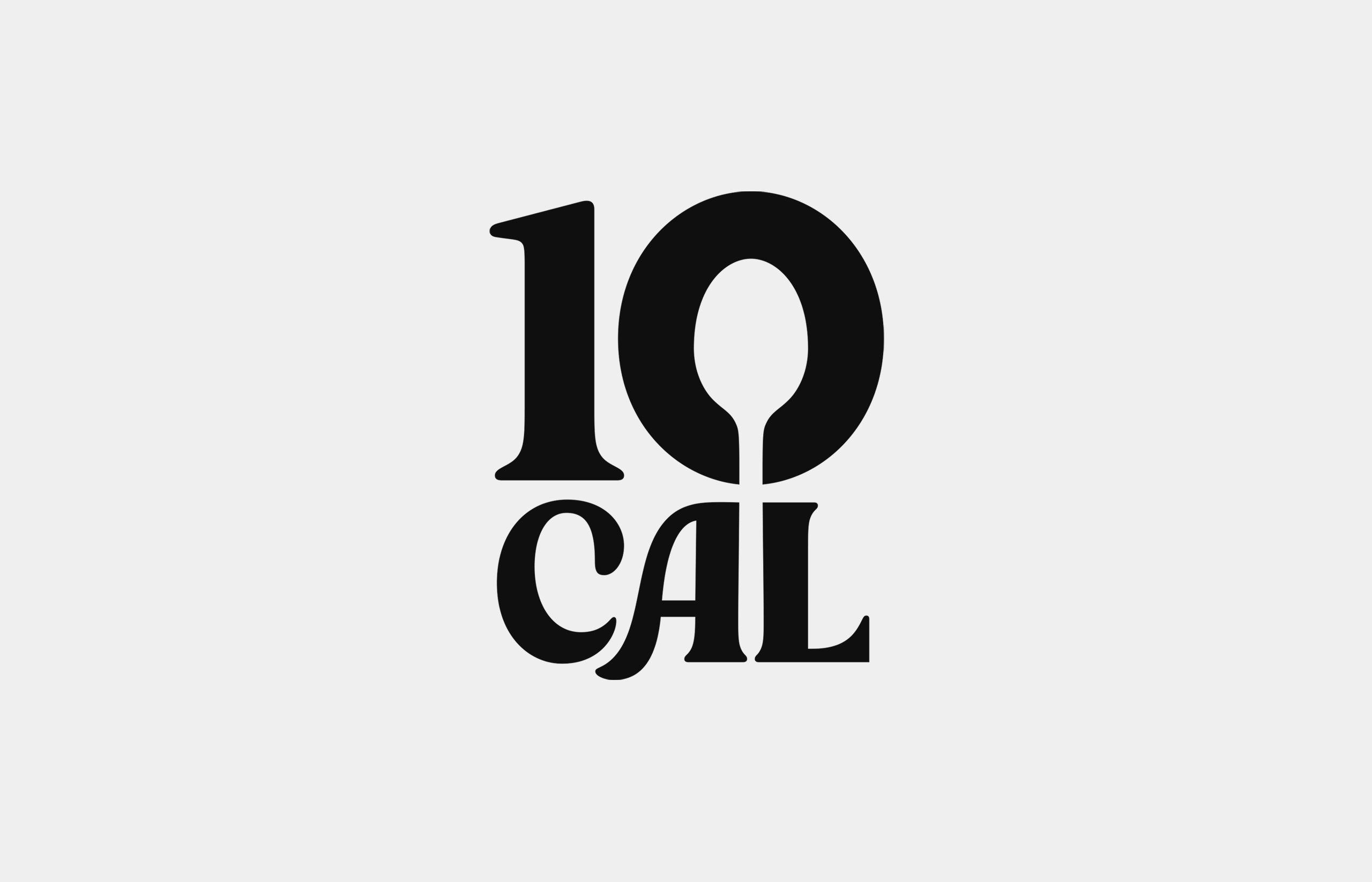 10 Cal, brandmark –