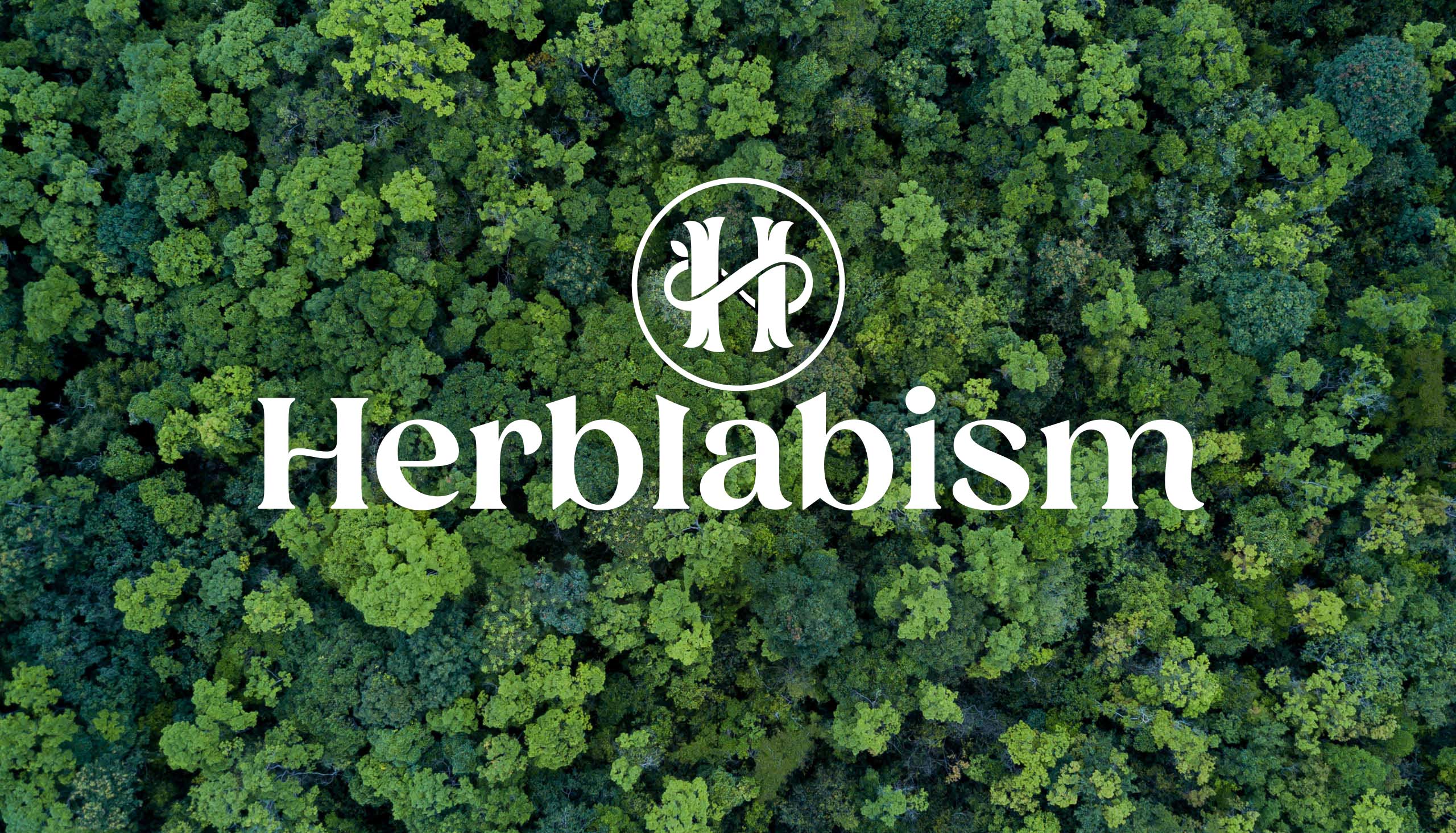 Herblabism Wordmark and Monogram by Dan Forster image 1