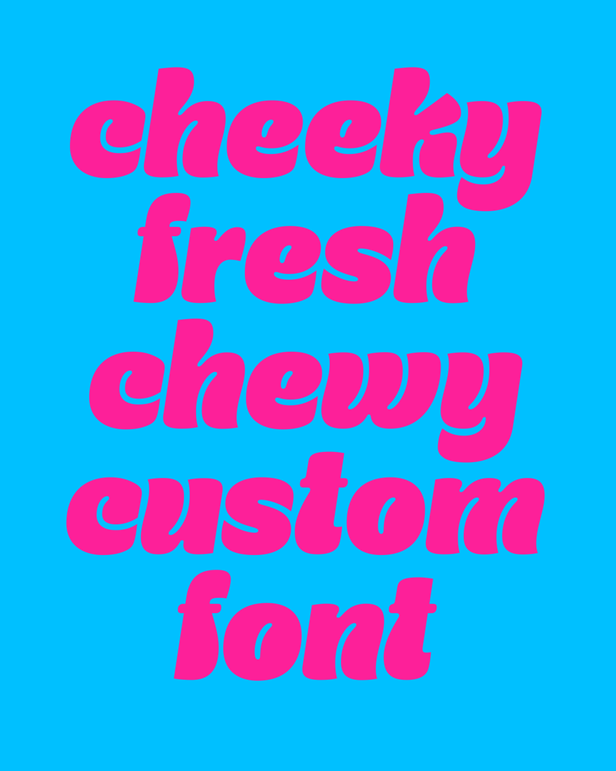 Chew-La-La-custom-font-3