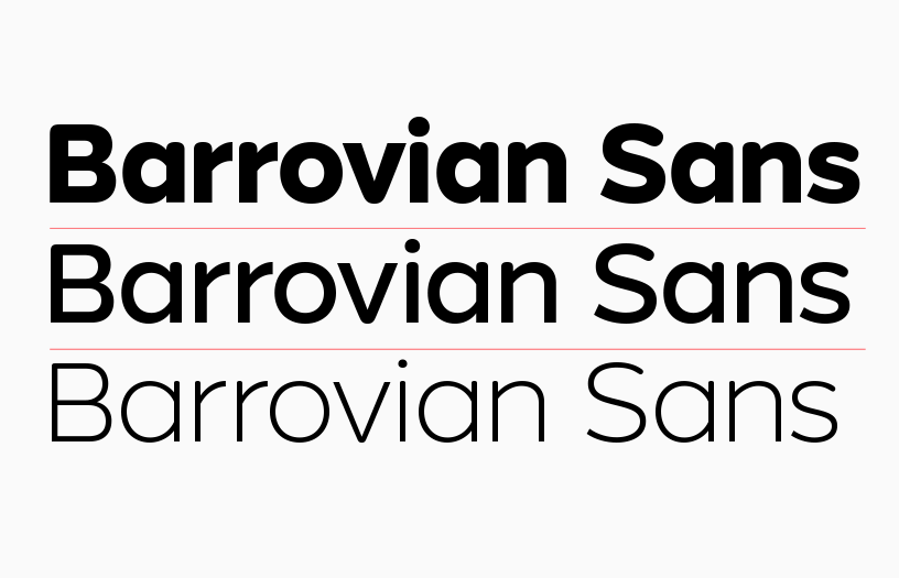 Barrovian Sans Font